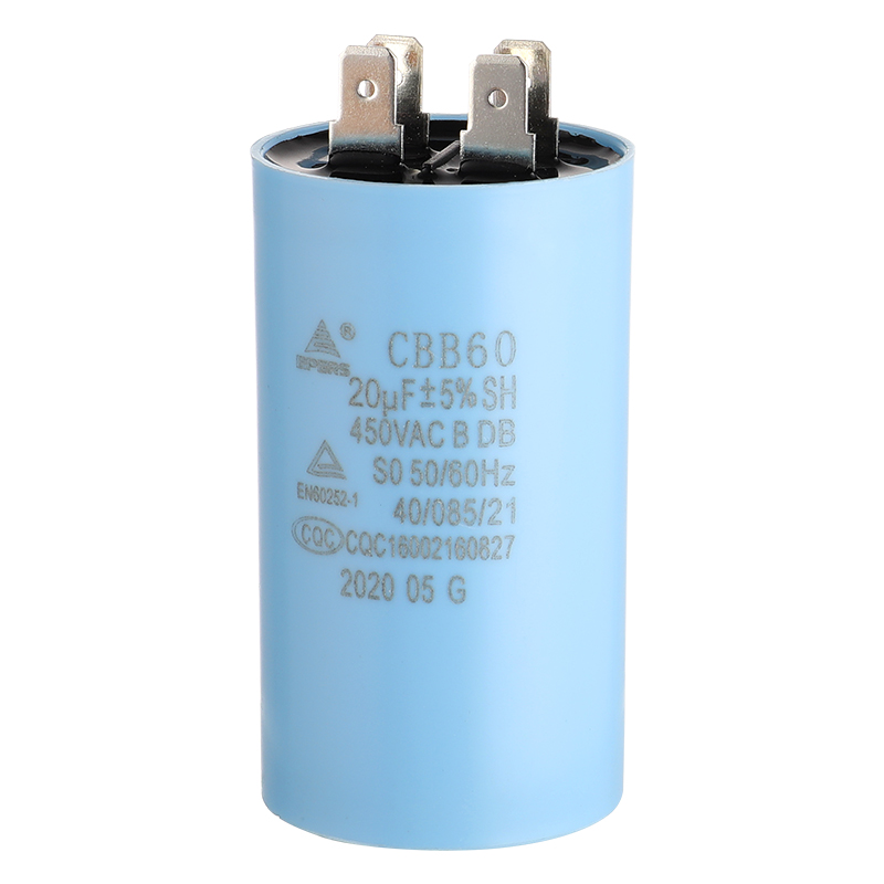 CBB60 مكثف 450V 20UF 40/85/21 B CQC للتكييف والثلاجة